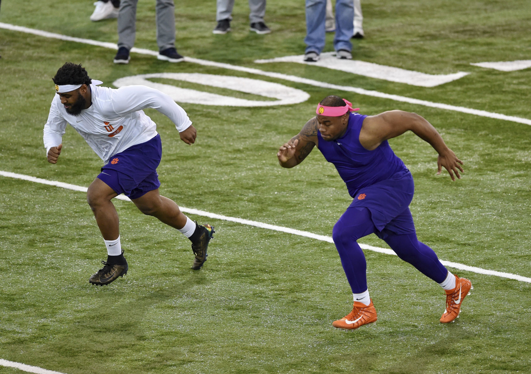 Clemson Pro Day Football